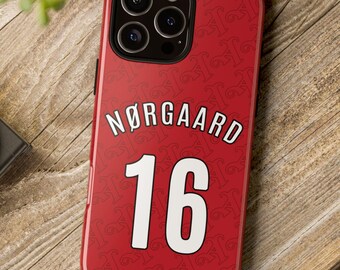 Arsenal Phone Case: Christian Nørgaard Gunners Tough Cover