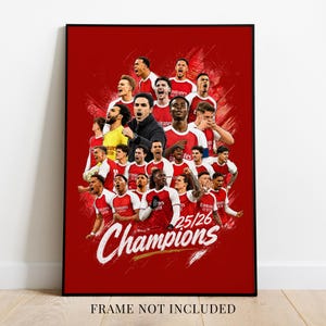 Arsenal Wall Poster - Etsy