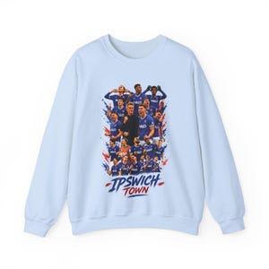 Ipswich Town Jumper Sweater, Ipswich FC Gifts, Unisex Adult Sweatshirt