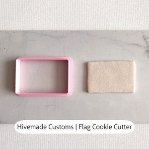Flag Rectangle Cookie Cutter