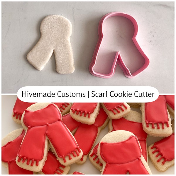 Scarf Cookie Cutter