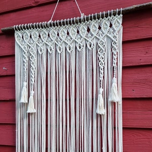 Macrame Door And Window Curtain, Handmade Macrame Curtain, Room Divider, Wedding Backdrop Wall Hanging