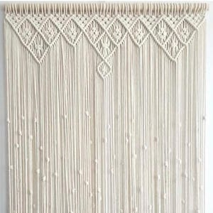 Macrame Door And Window Curtain, Handmade Macrame Curtain, Room Divider, Wedding Backdrop Wall Hanging