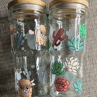 Boba Tea Design-18oz Skinny Tumbler Cup - Etsy