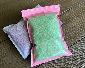 2 Bath Salts Bags, 2 pound bags,Bath Salts Bulk, Self Care Gifts For Her