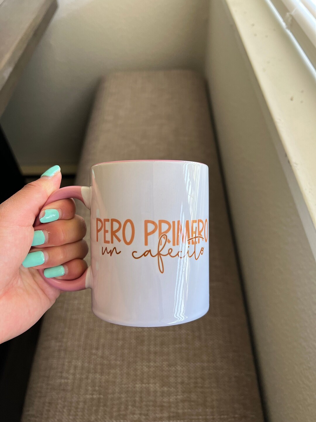 Pero Primero Un Cafecito Funny Mexican Gifts Coffee Mugs Etsy