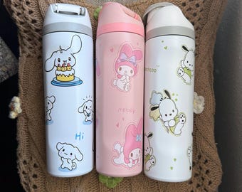 Kids Tumblers,  Pink water bottles - 24 oz tumbler, Free shipping!