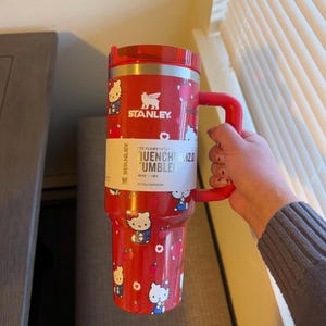 Kitty Tumbler, Insulated tumbler, Gifts for her -40 oz