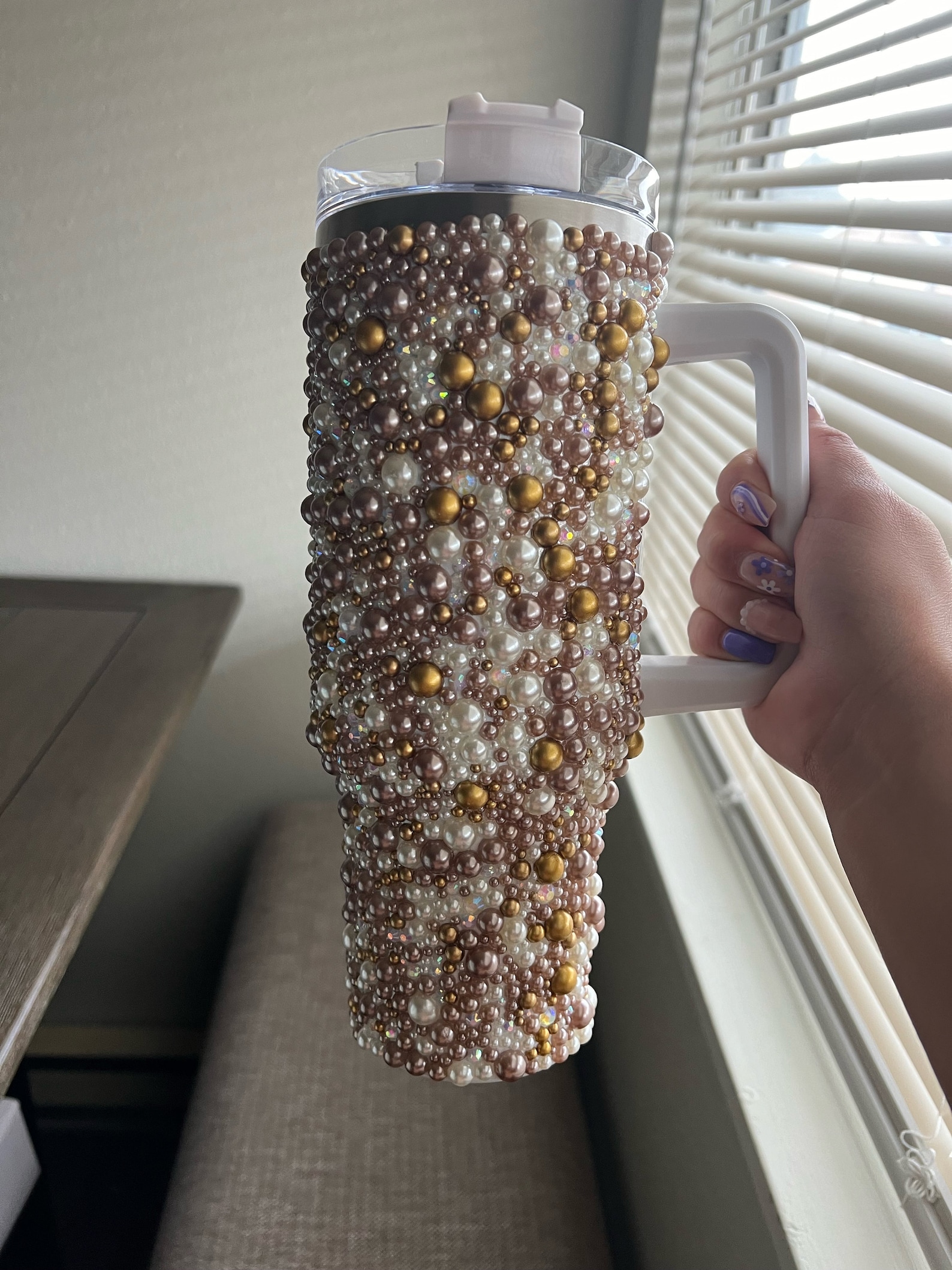 SHIMMER PEARL TUMBLER main image 0