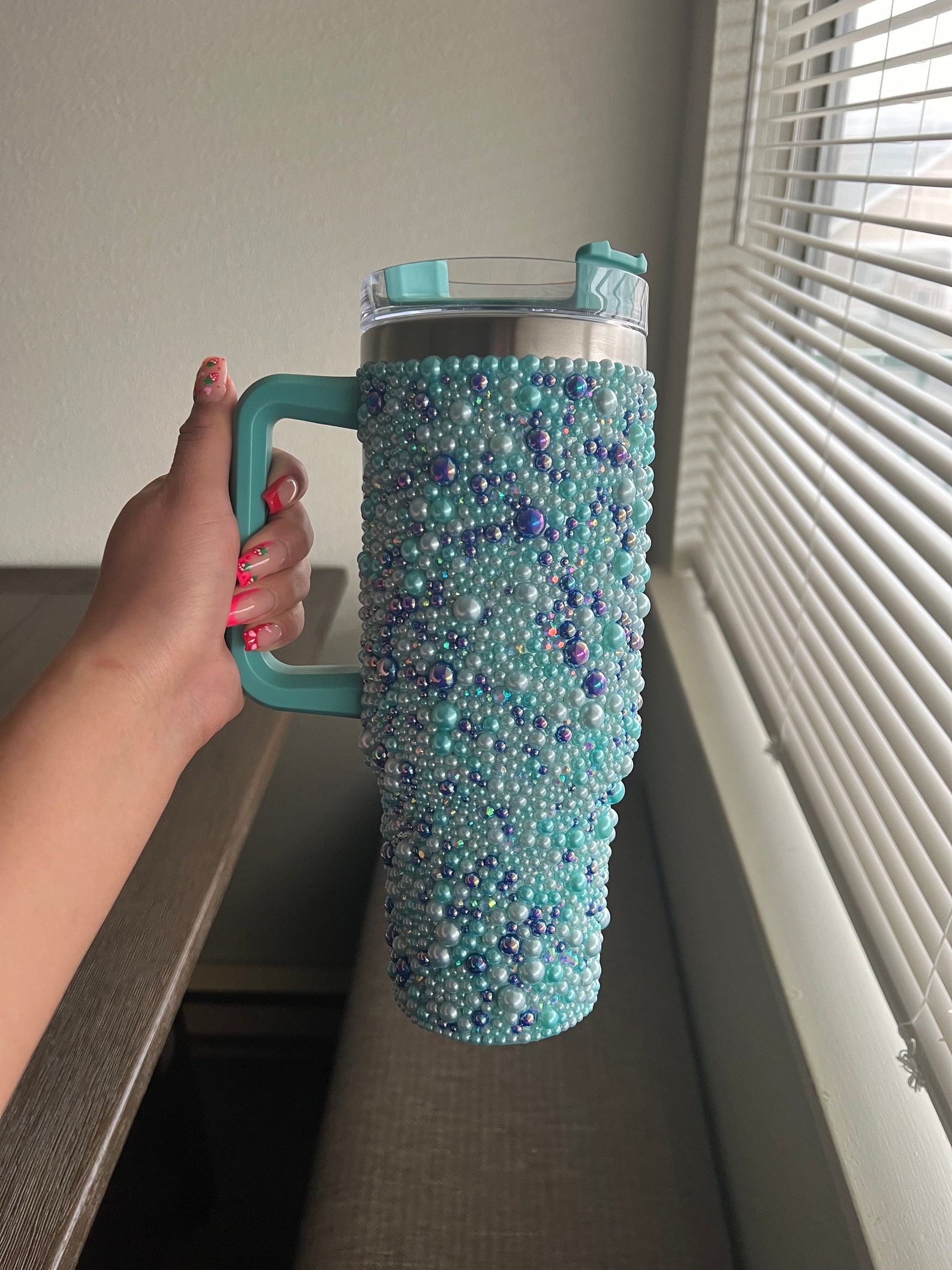 SHIMMER PEARL TUMBLER main image 1