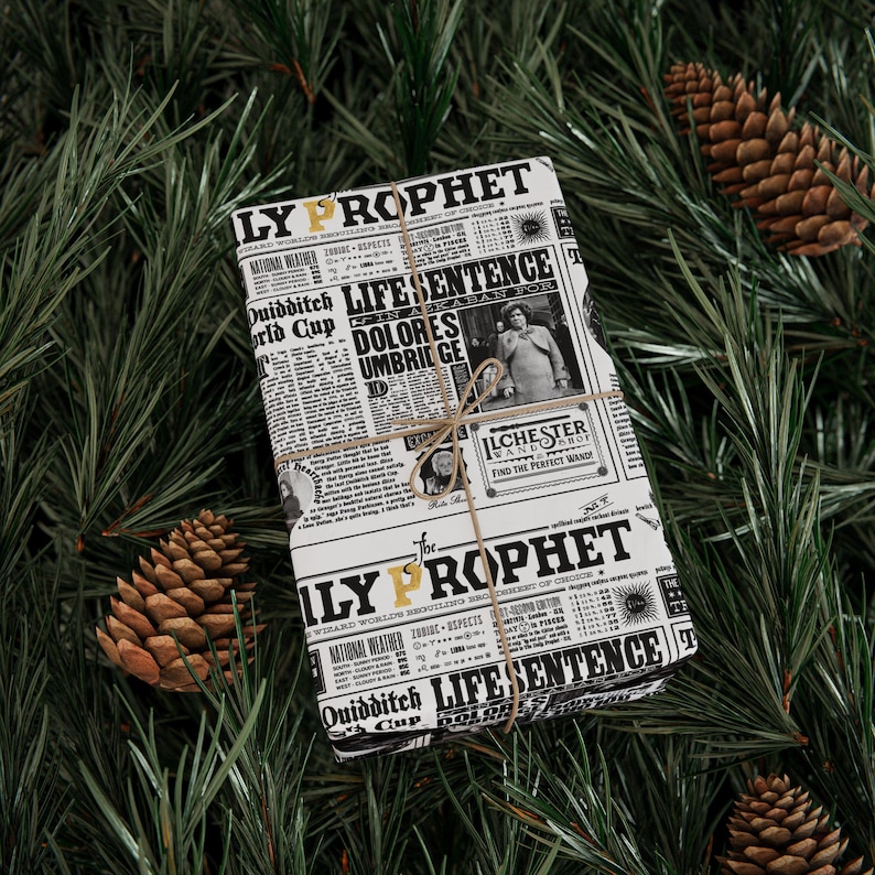 Wizard World Weihnachtsgeschenkpapier: Magische Potter Geschenke Bild 5