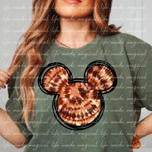 Rato Tie Dye de Outono PNG | Ação de Graças PNG | Natal PNG | Parque Mágico
