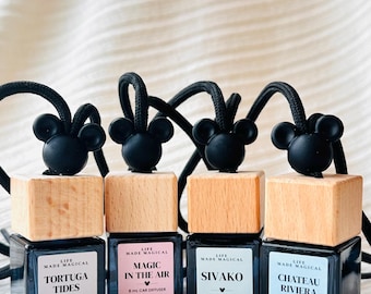 Magical Mouse Car Diffusers - Car Air Freshener Luxury Theme Park Scents - Resort - Hanging Diffuser