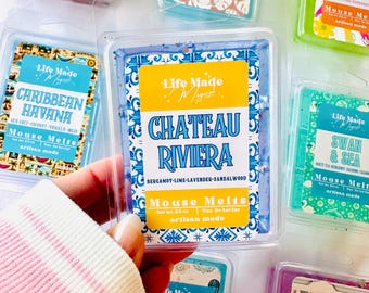 Mouse Melts Gel Wax – Resort Inspired Scents, Strong Fragrance, Artisan Pour