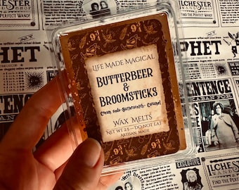 Wizard World Wax Melt Set: Butterbeer, Pumpkin, Chocolate Scents