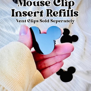 Mouse Clip Air Freshener Refill Pods: Theme Park Scents