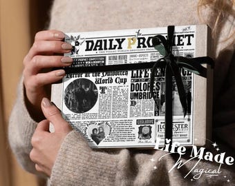 Wizard World Christmas Wrapping Paper: Magical Potter Gifts