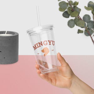 Seventeen Mingyu Tumbler