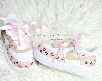 Nike Air Force 1 Custom – soft cutie leopard