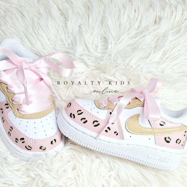 Nike Air Force 1 Custom – soft cutie leopard