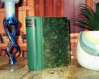 Charlotte bronte (Currer Bell) - Shirley dated 1888 Rare first edition , Smith Elder & Co vintage hardback book