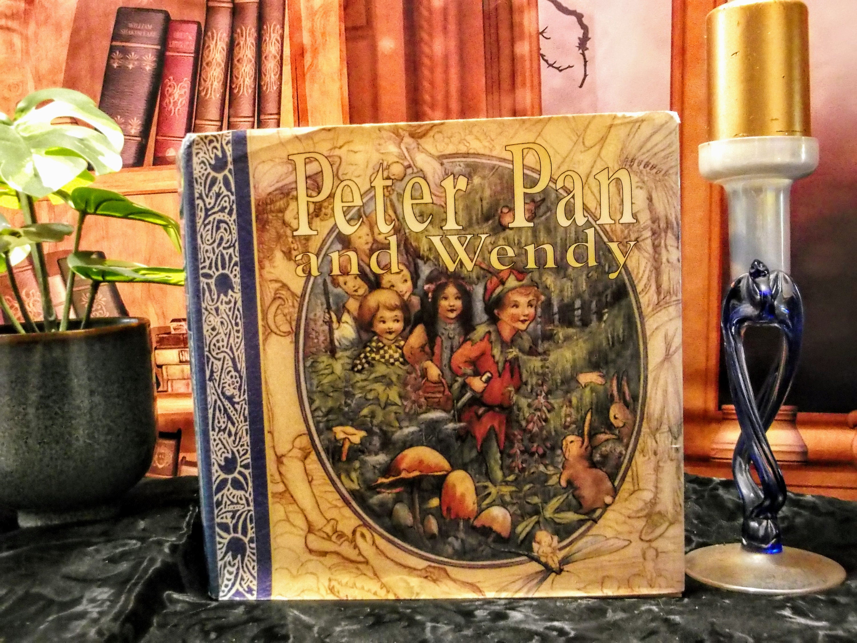 Peter Pan and Wendy by J.M Barrie Illustrated by Gwynedd - Etsy