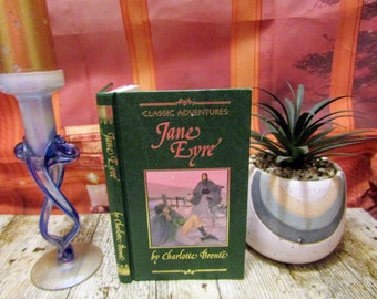 Jane Eyre by Charlotte Bronte 1992 classic Adventures vintage hardback book