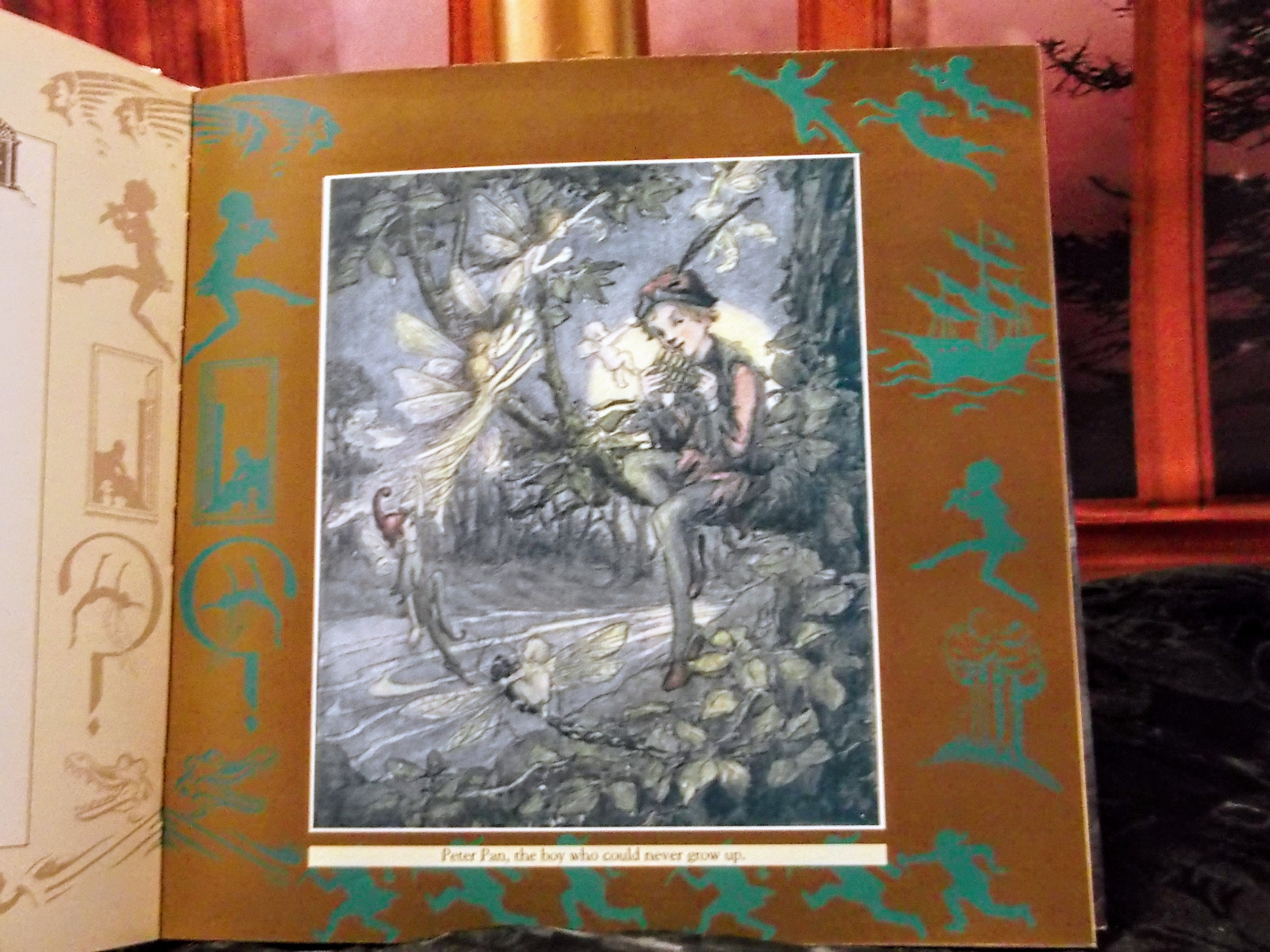 Peter Pan and Wendy by J.M Barrie Illustrated by Gwynedd - Etsy