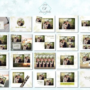 Printable Photo Album Canva Template | Minimal &amp; Elegant Olive Green ...