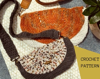 Crochet Bag Pattern For Everyday Crossbody Bag Crochet Pattern