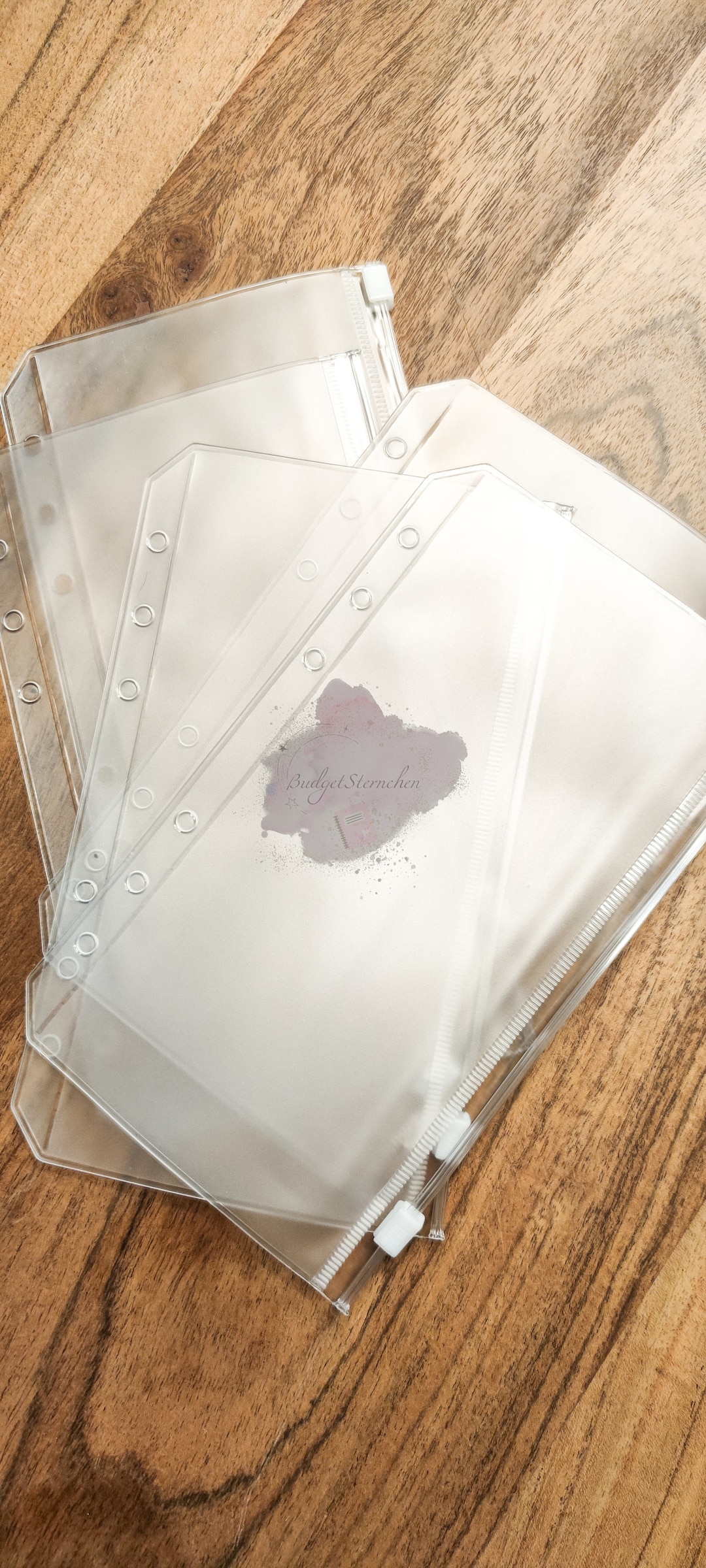 Covers A6 or A7 Zipper, Budget Binder, Envelope Method, Zipper Pocket