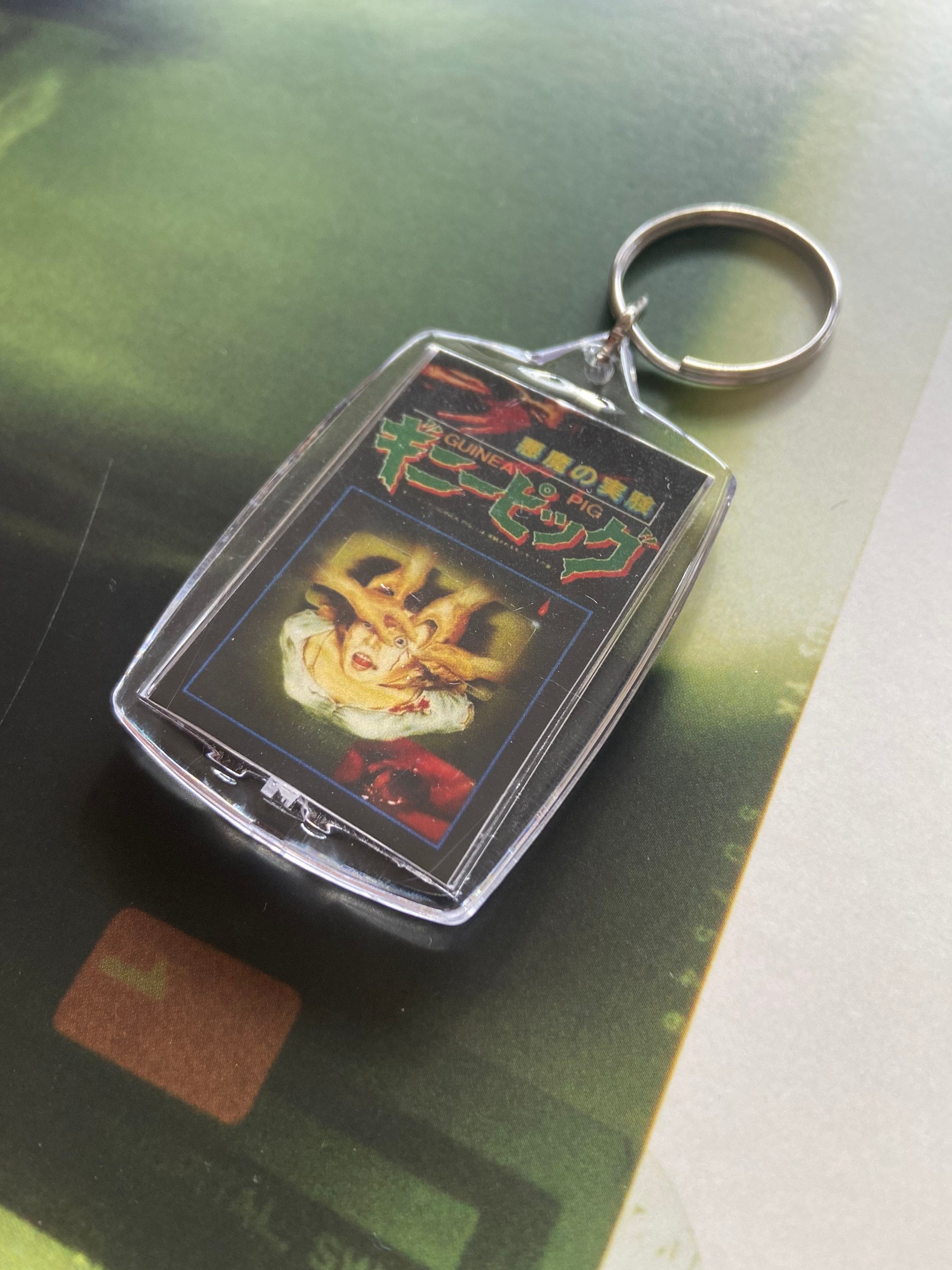 Guinea Pig Devil's Experiment Keychain - Etsy Finland