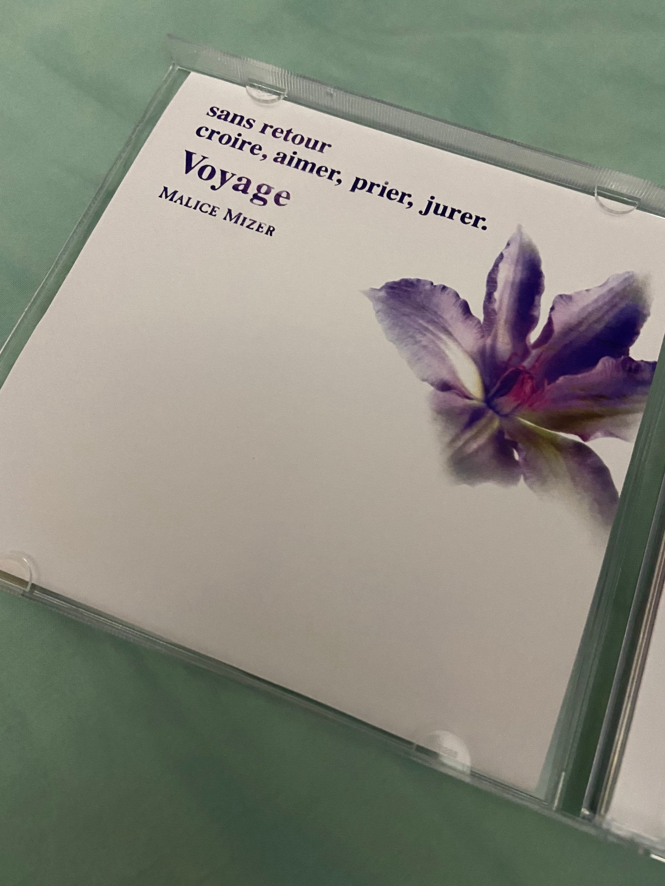 MALICE MIZER 『Voyage sans retour 』 Malice Mizer – Voyage Sans Retour – CD (), 1996 [r620765