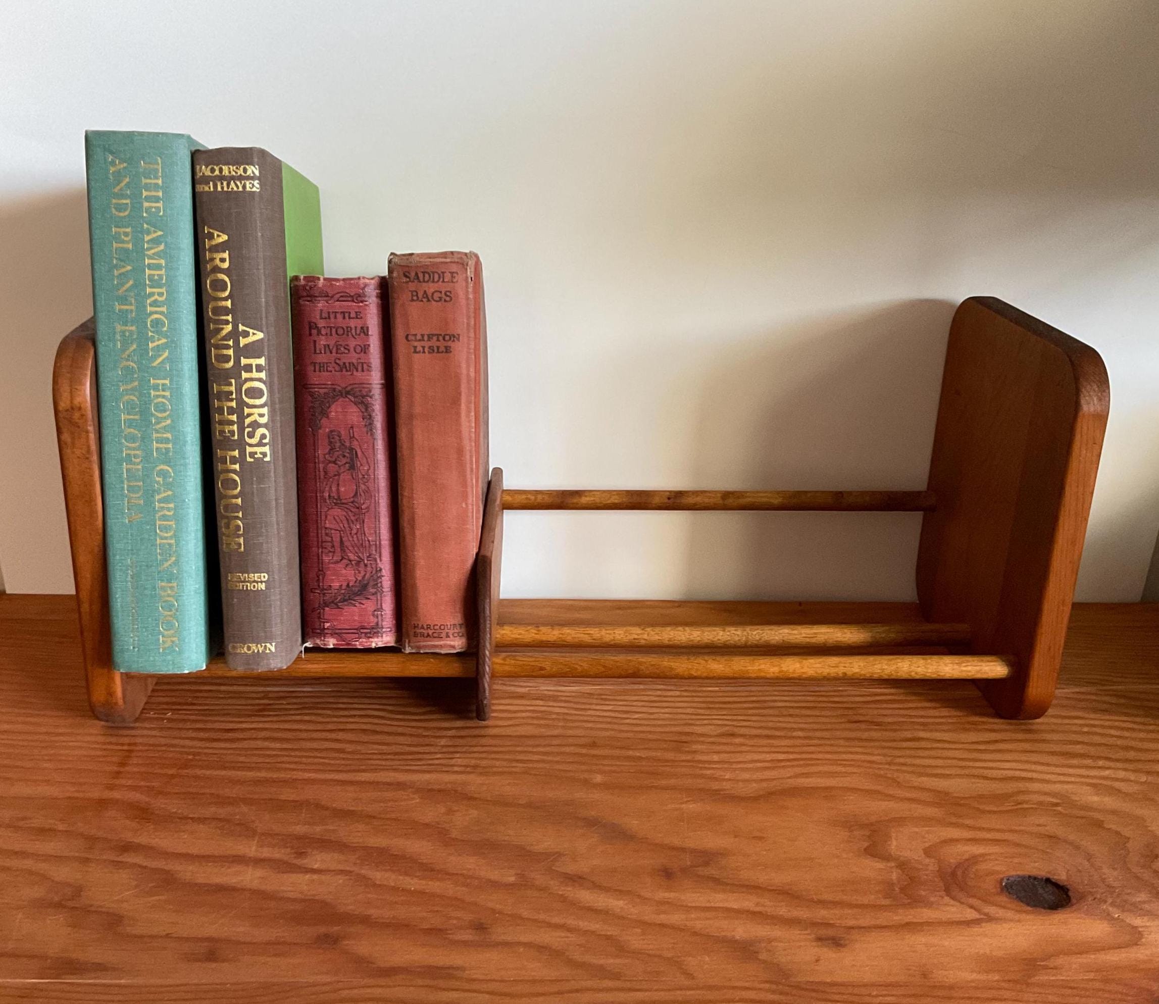 Vintage Wood Cd Rack - Etsy