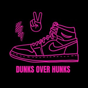 Dunks Over Hunks Nike Shoe Design - Instant Download SVG