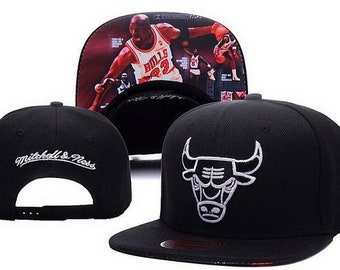 Chicago Bulls Snapback Cap New Adult Adjustable Hat Michael Jordan Underbrim