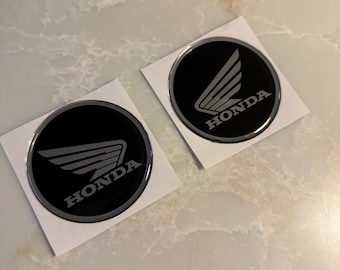 „Honda Wing Mark 3D Dome Gel Emblem“ – Motorrad-Kraftstofftank-Abziehbild