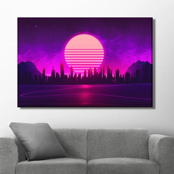 Purple Sky - Etsy