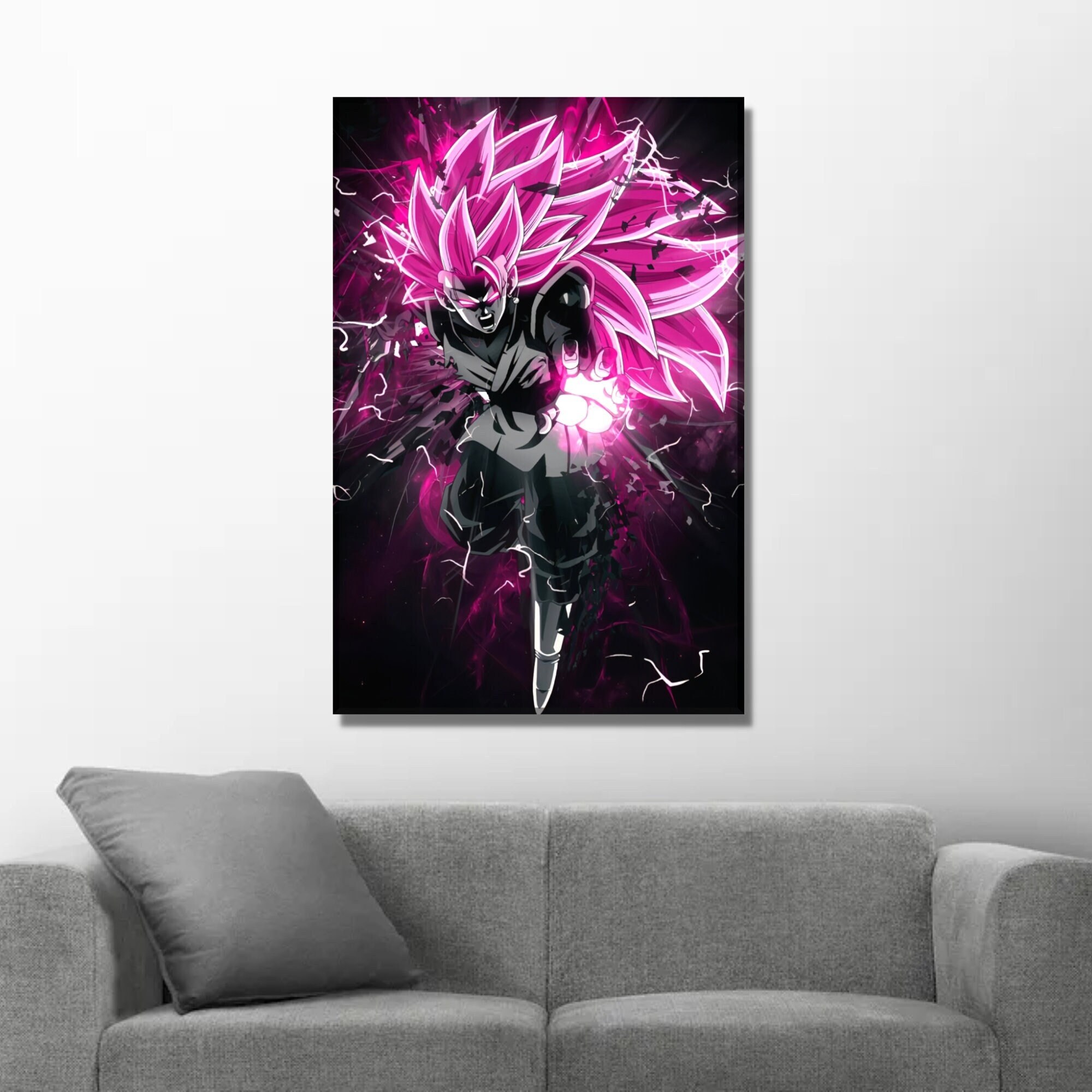 Goku Black Super Rose Power Sticker for Sale by CharlesMulder