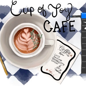 Procreate Coffee Brushes | Stamps | 21 Bundle Set | Latte Art | Oil | Ink | Texture | Flowers | Doodle | Tools | Cafe | Color Palette