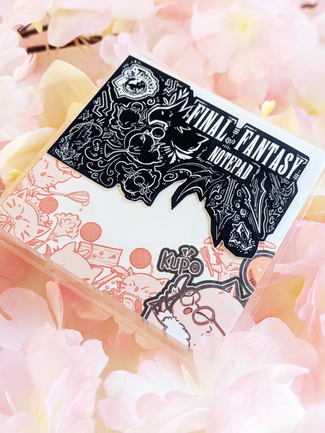 Sticky Rice Ff14 Moogle Sticky Notes - Cute Mog - FFXIV Final Fantasy 14 - Stationery - Etsy