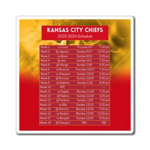 kc chiefs schedule 2022