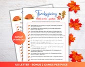 Thanksgiving Riddle me This Trivia Game, Thanksgiving Printable Games, Friendsgiving games for kids,  Games for Seniors - PDF Printable