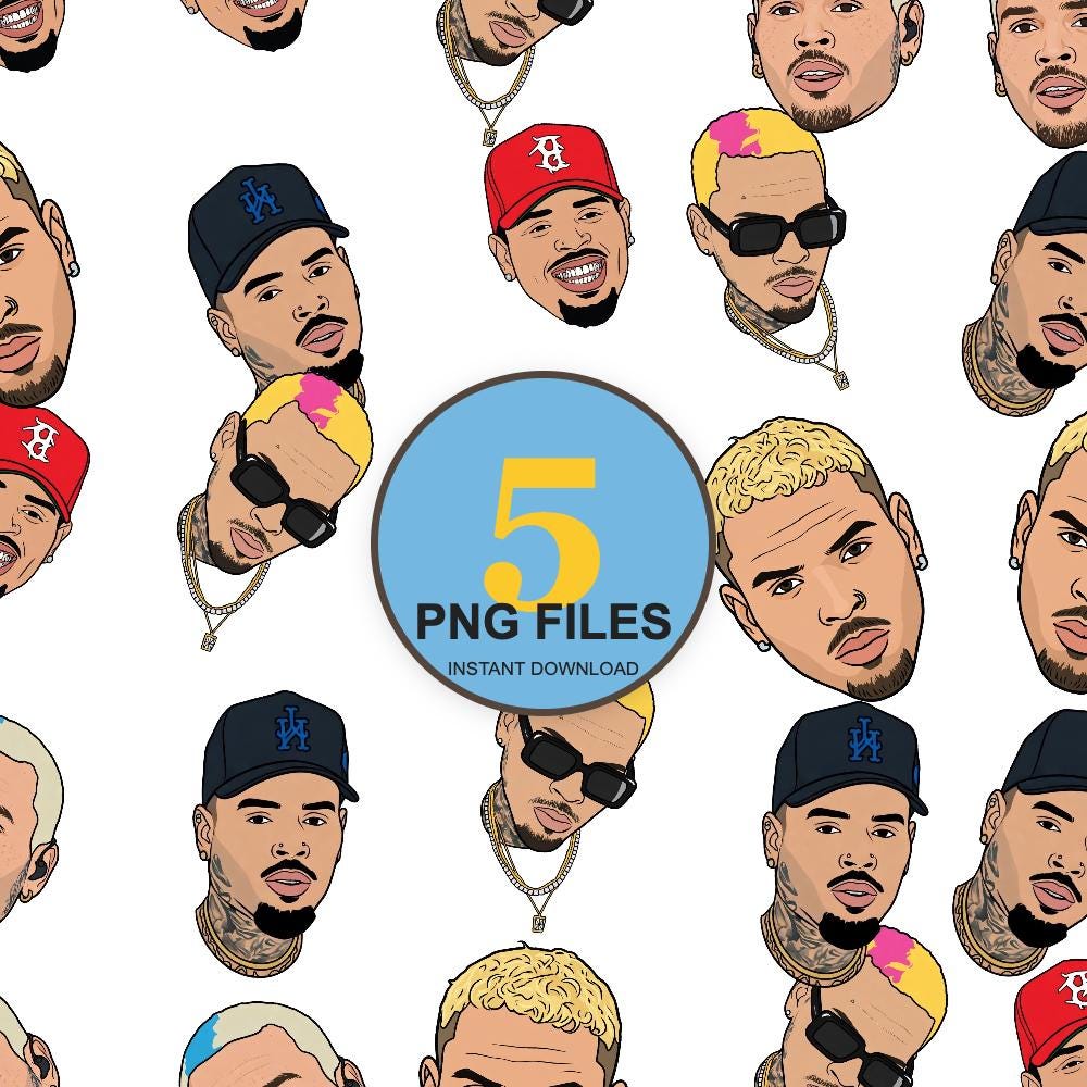 Chris brown stickers - Etsy 日本