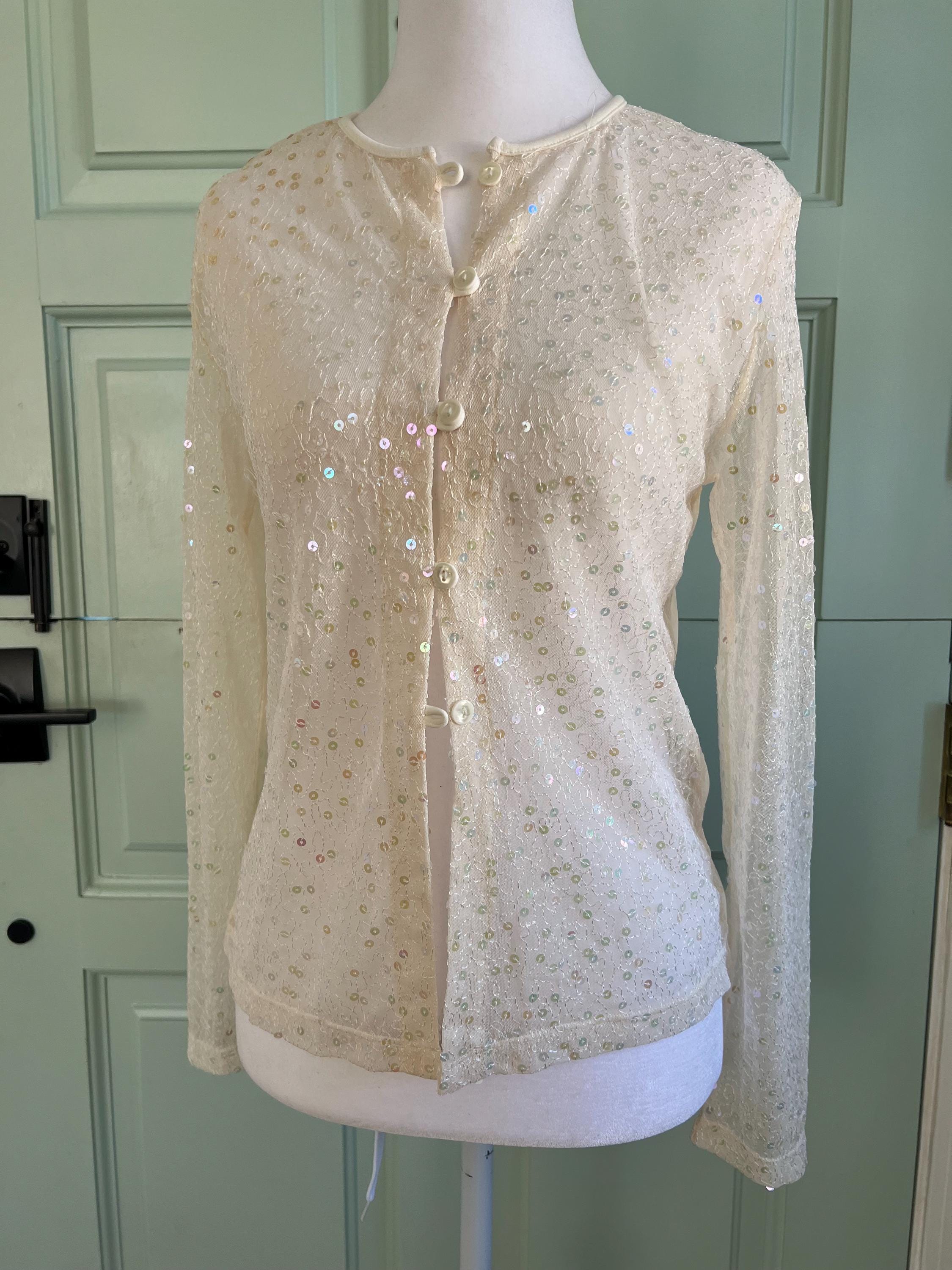 Sheer Chanel Top - Etsy