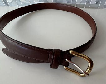 Vintage Christian Dior Suede Belt: 80s Black Leather, Red  display picture 1