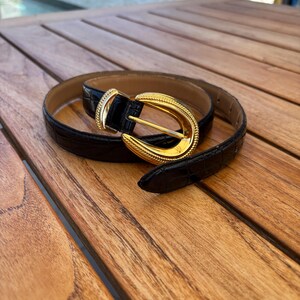 80-s inspired Statement Vintage Belt Totally 80s Wide Belt: Ballyhoovintage.com main image 3