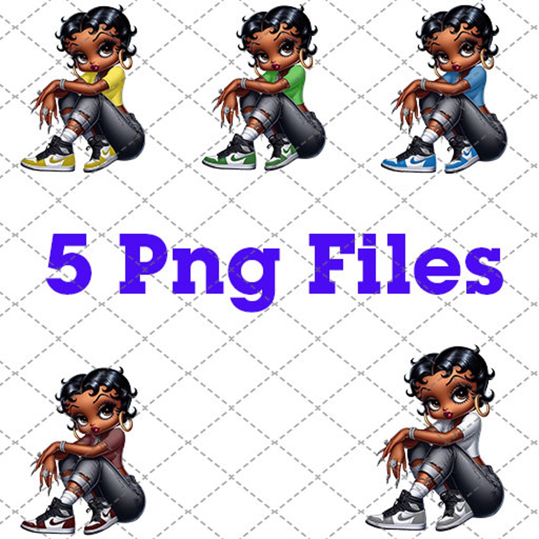 Betty Boop Color Pack - Etsy