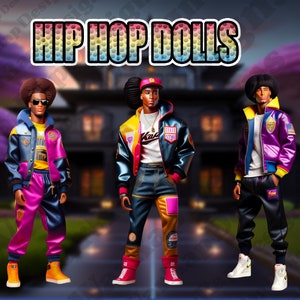 Hip Hop Men Dolls 1