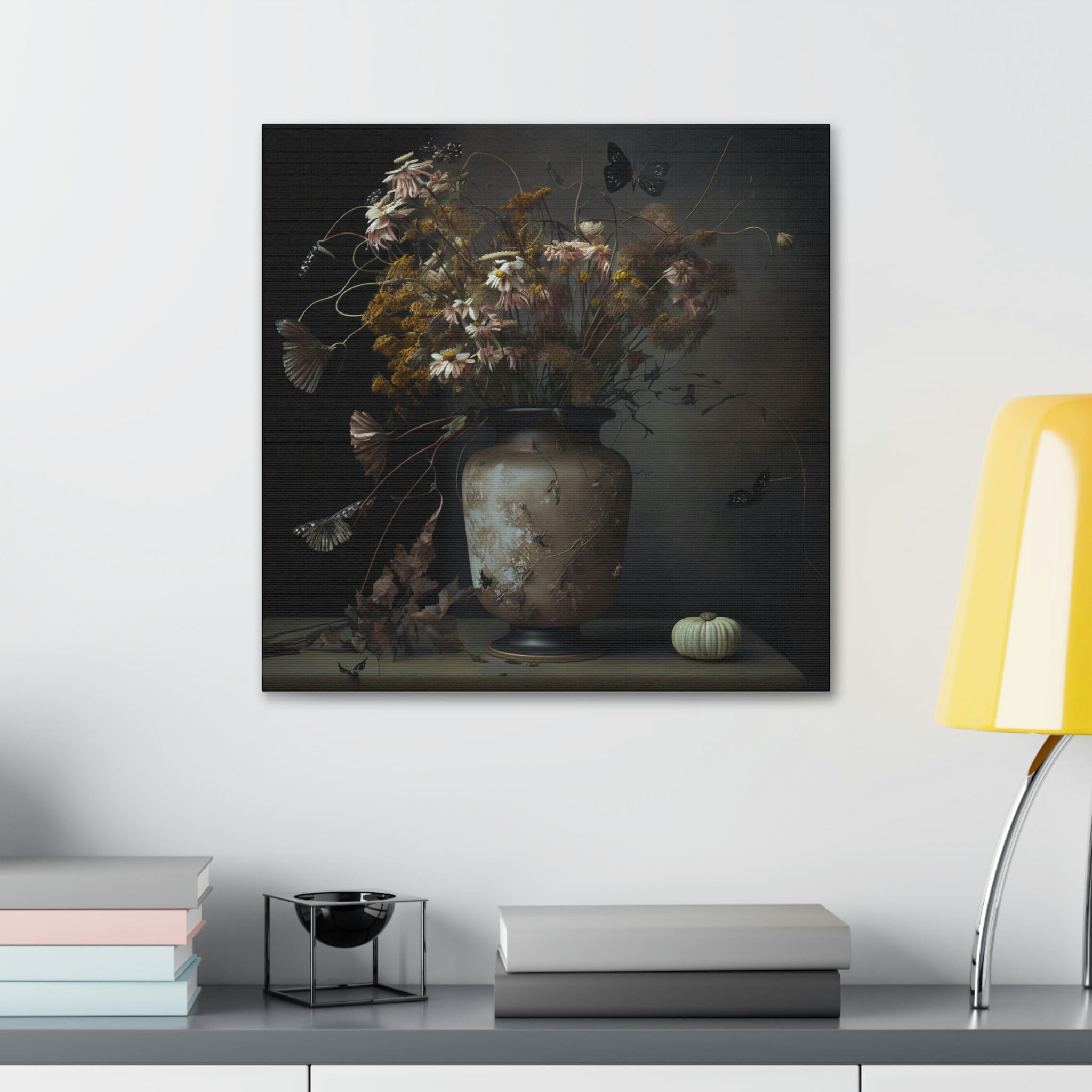 Botanical Wall Art, Still Life Art Print, Dark Floral Wall Art, Moody ...